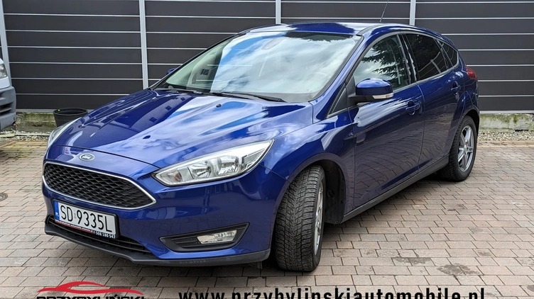 Ford Focus cena 35999 przebieg: 196000, rok produkcji 2015 z Bukowno małe 301